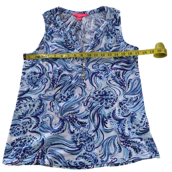 Lilly Pulitzer cotton tank top size small - Picture 9 of 10
